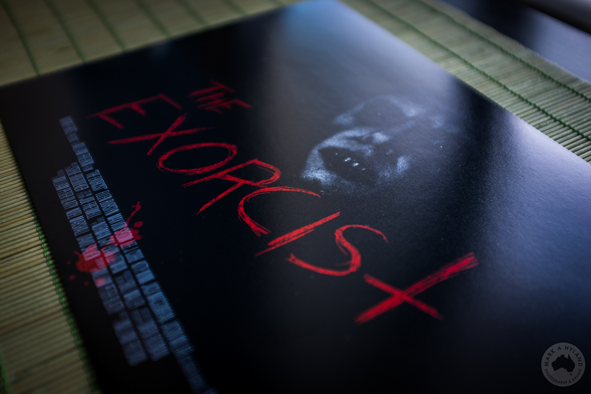movie print poster horror EXORCIST artwork design Friedkin