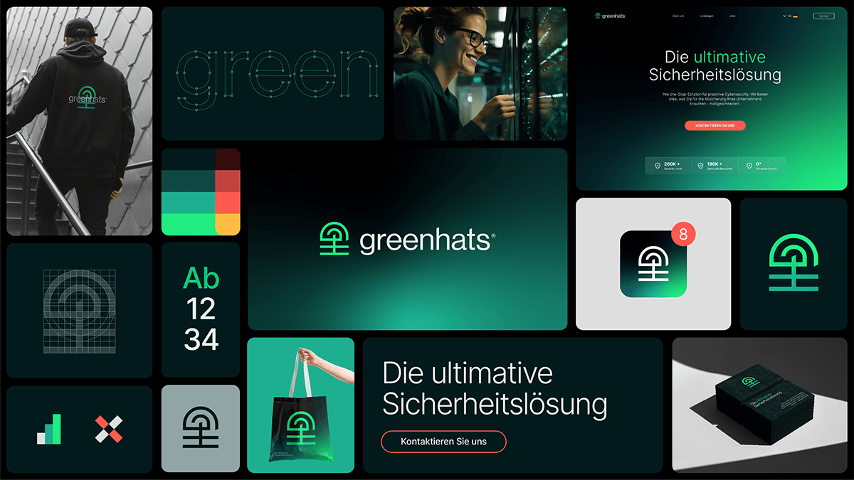Greenhats Brand Identity
