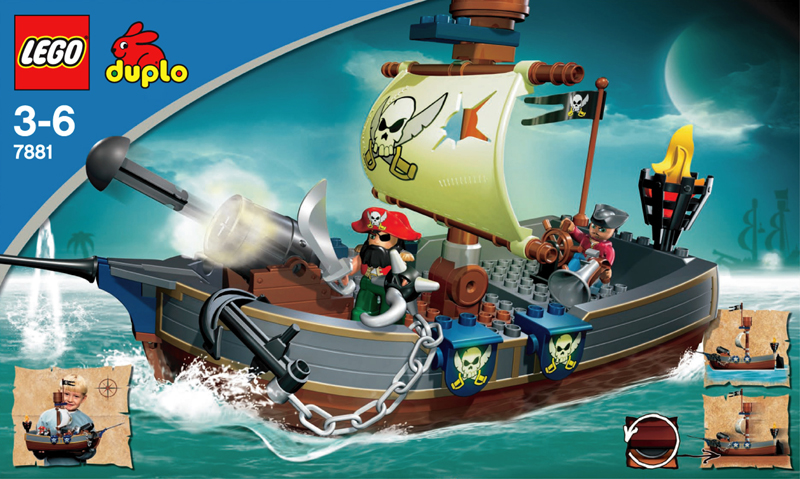 Adobe Portfolio LEGO duplo pirates toy