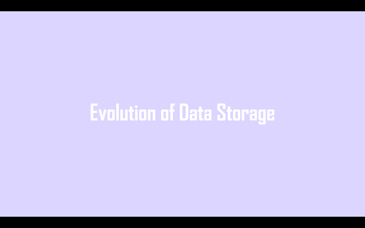 Icon motion graphic minimalist Data Storage evolution compendium hard disk pendrive disk floppy pastel colour flat 2D vector
