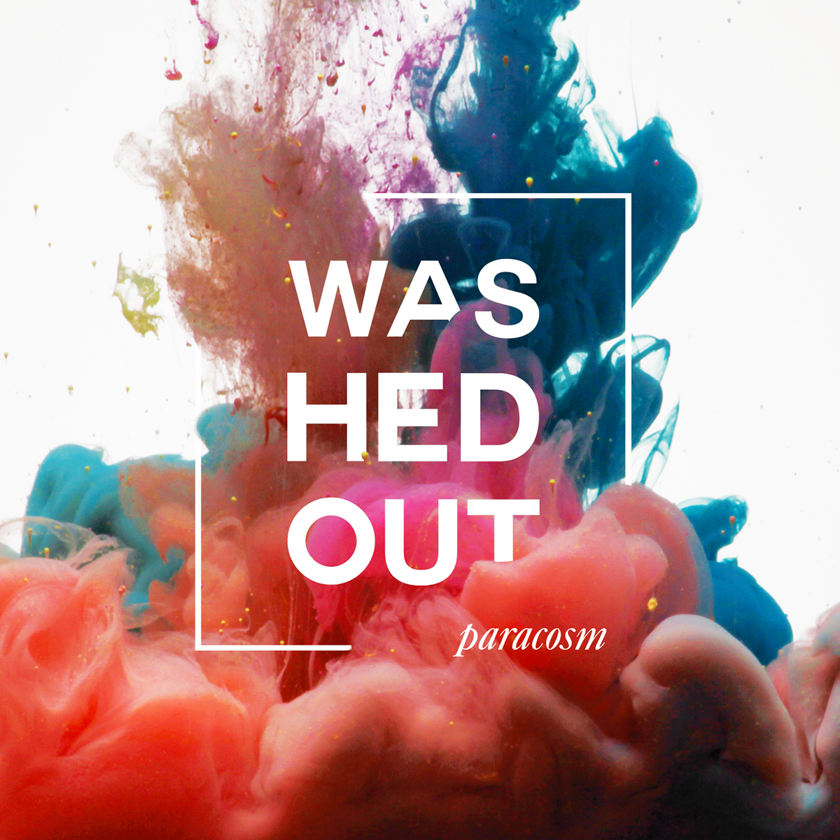 Washed Out CD cover water Acrylic paint cover album Music cover