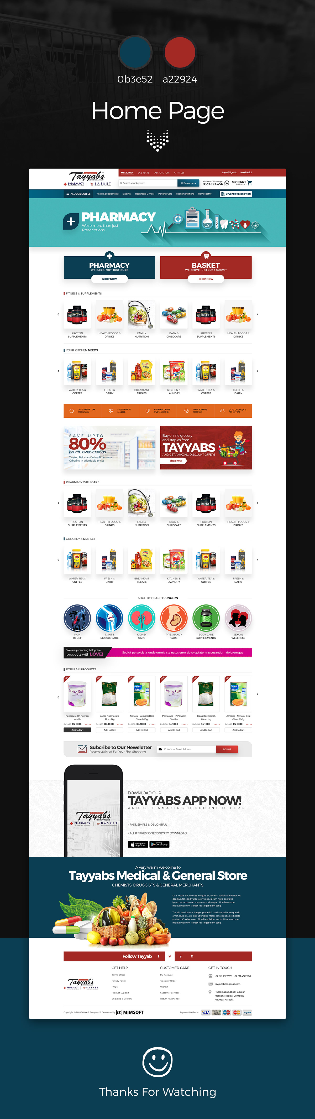 pharmacy medical Ecommerce care super market Grocery medicine store Shopify Website