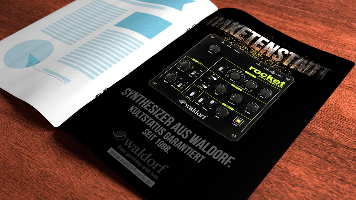 waldorf synthesizer 3D Booklet david seul