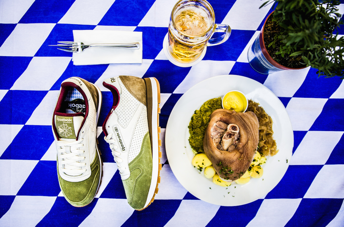 reebok shoes footwear Nike puma adidas leather suede germany oktoberfest beer pretzel Classic sneaker running