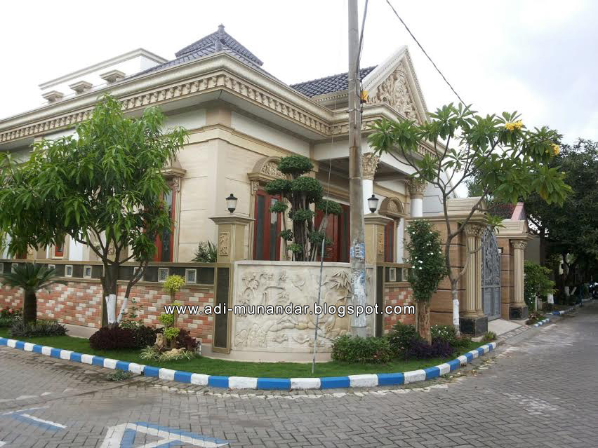 Rumah Klasik 1 Lantai Di Taman Sidorejo Sidoarjo On Behance