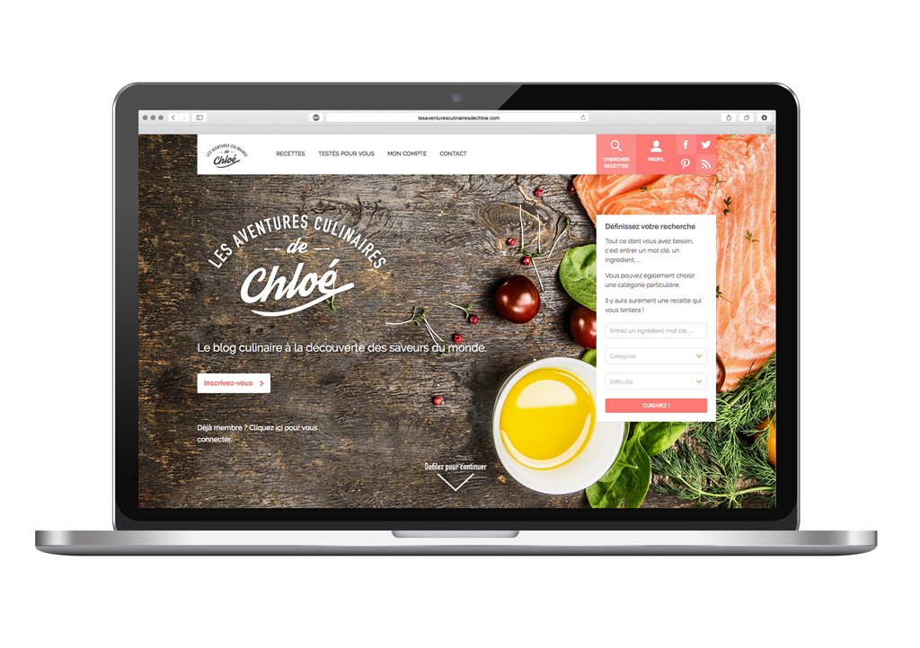 Food  web site design logo Logotype cooking cook graphism graphisme graphic