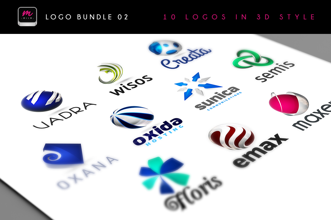logo logos Logo Design template bundle Deal sale Pack package vector bitmap photoshop Illustrator identity corporate