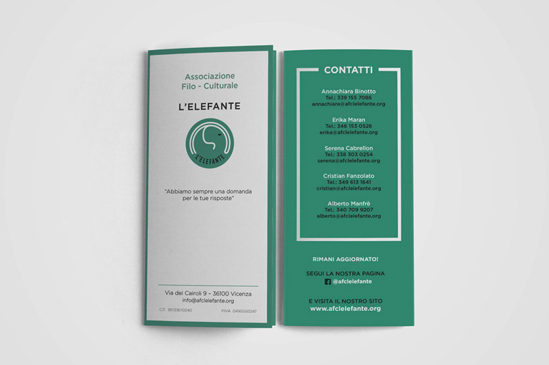 progettazione grafica impaginazione design brochure banner business card comunicazione