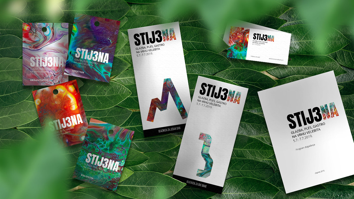 branding  Event festival logo merchandise Nature rocks velebit Croatia stijena