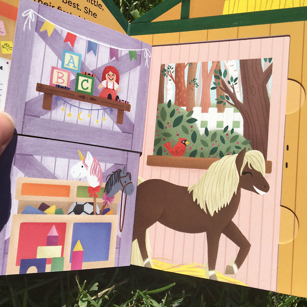Horse Tales horse horses children's book kid lit chronicle books board book lift-the-flap stable ponies