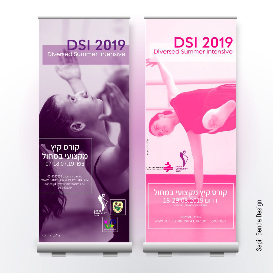 RollUp Design Poster Design Flyer Design brochure design print design  dance design dance camp design Catalogue design ad design mailer design