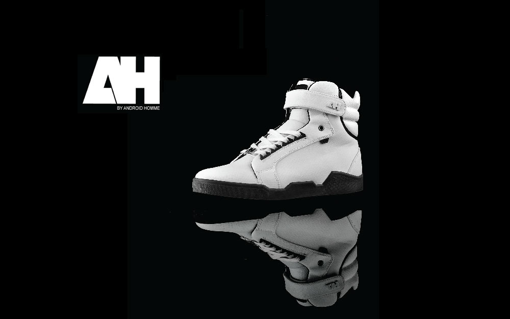 android homme footwear trainers sneakers advert campaign Menswear
