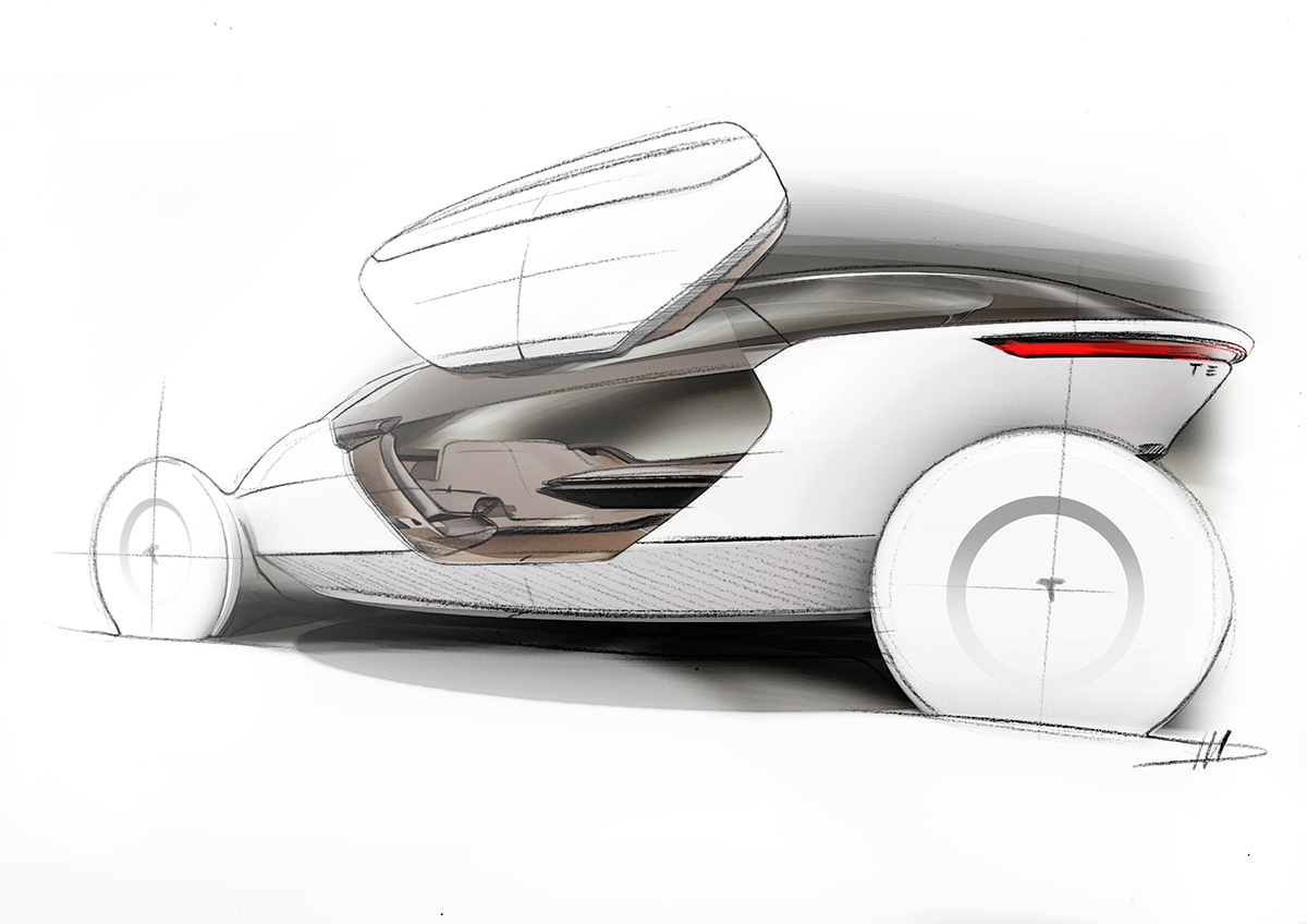 Transportation Design design automotive   sketches product Automotive design product design 