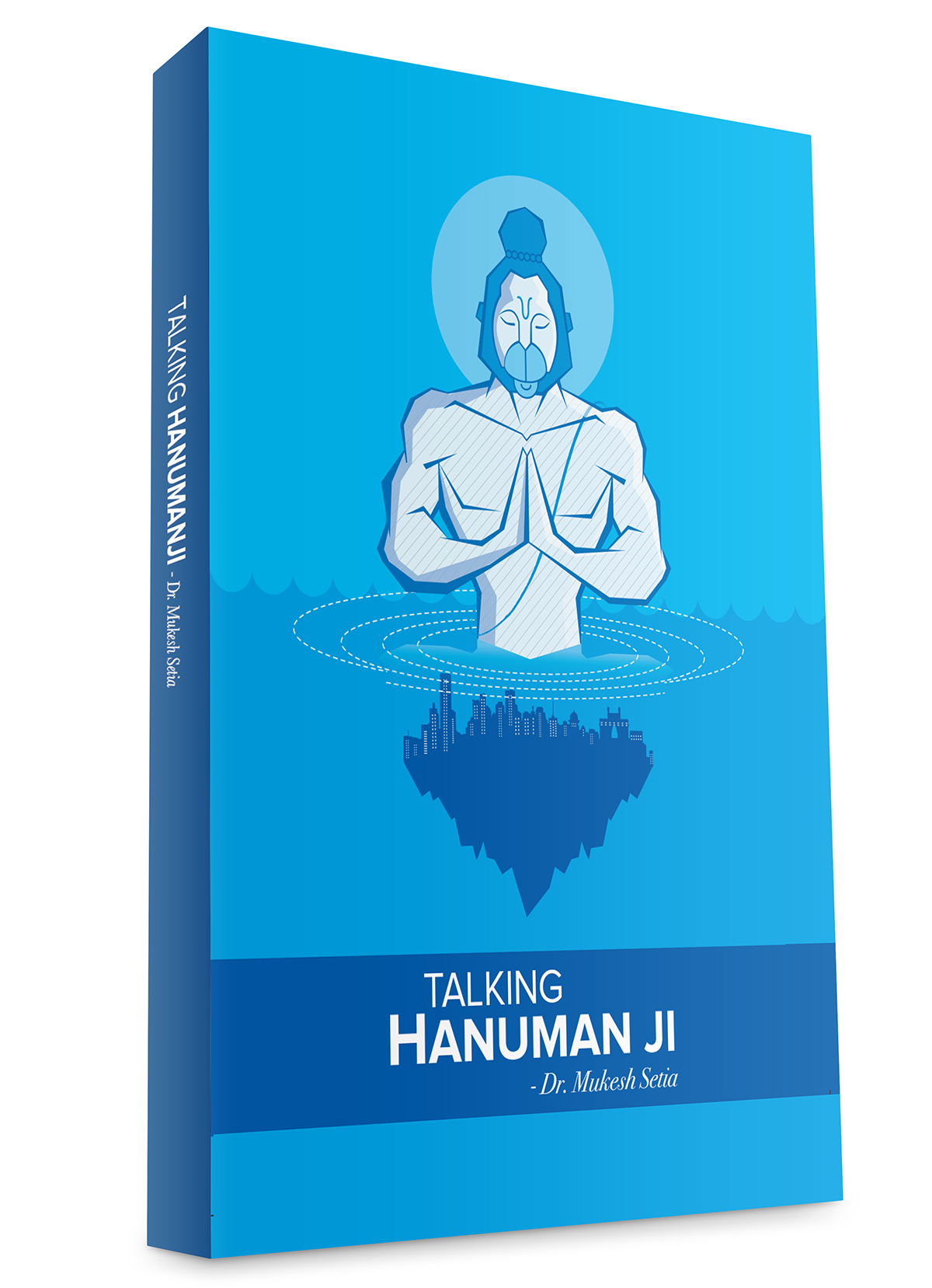 book cover Hanuman hanumanji indian God colour book design spirituality spiritual ram bhagwan