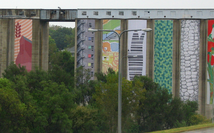 Urban Design silo banner design non profit
