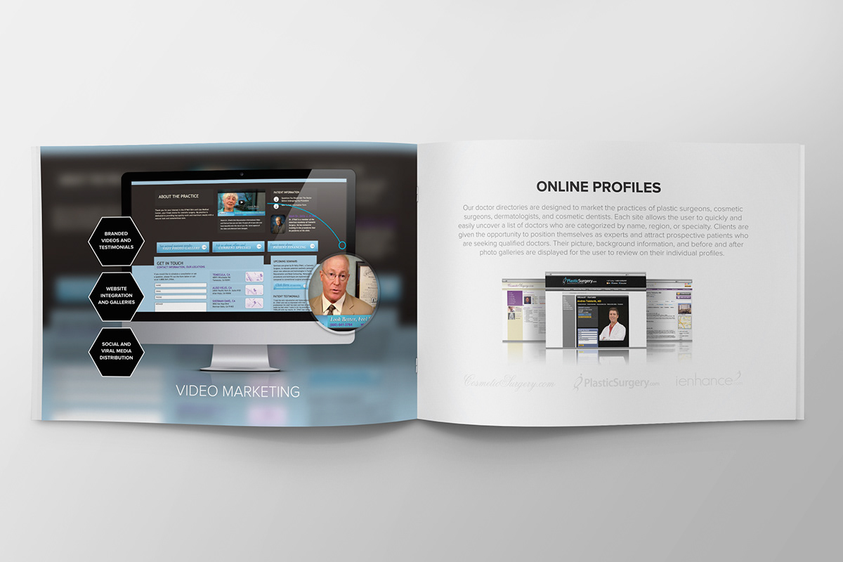 brochure  catalog Web Agency Brochure custom brochure luxury High-end finishes Web Shop Branding marketing materials brand identity internet marketing