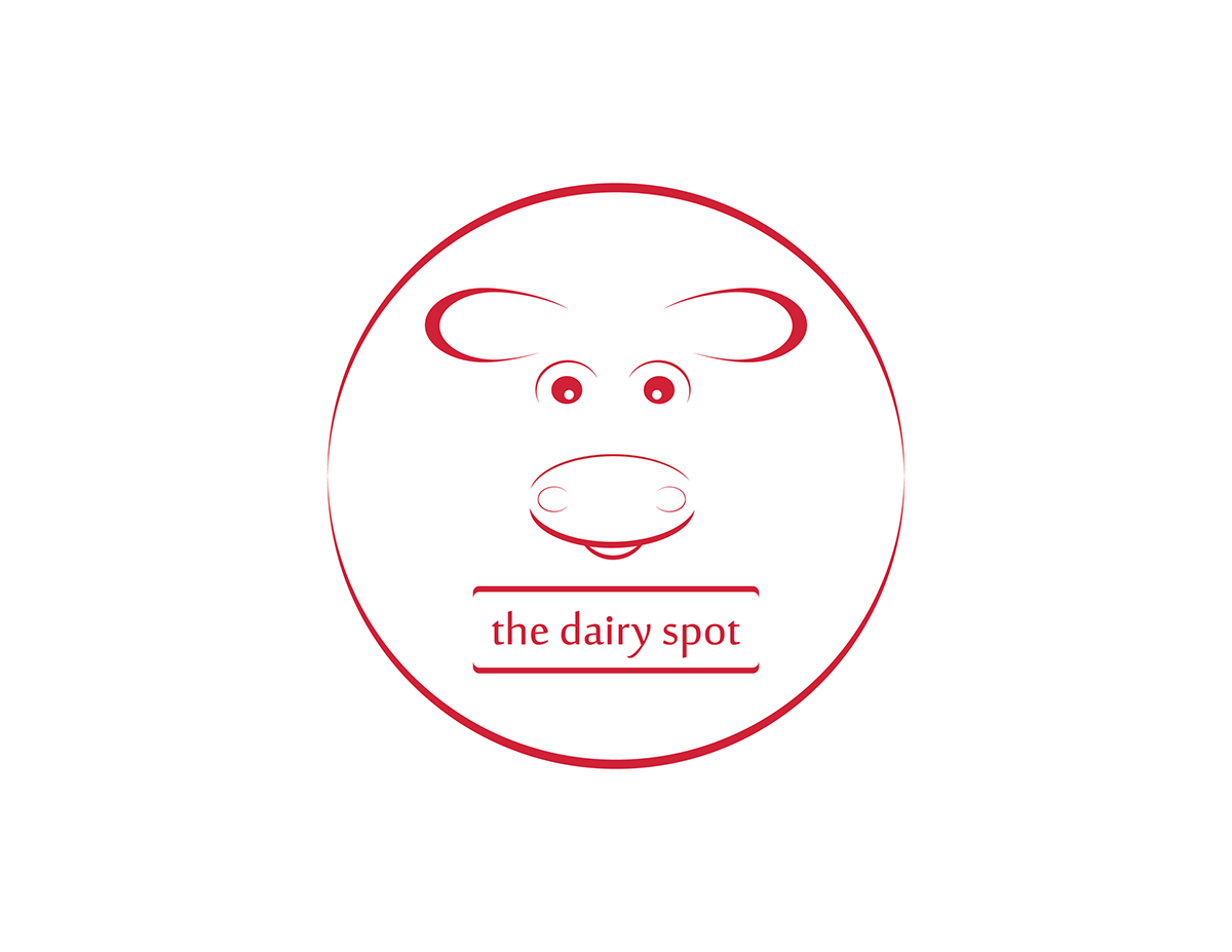 cow milk logo