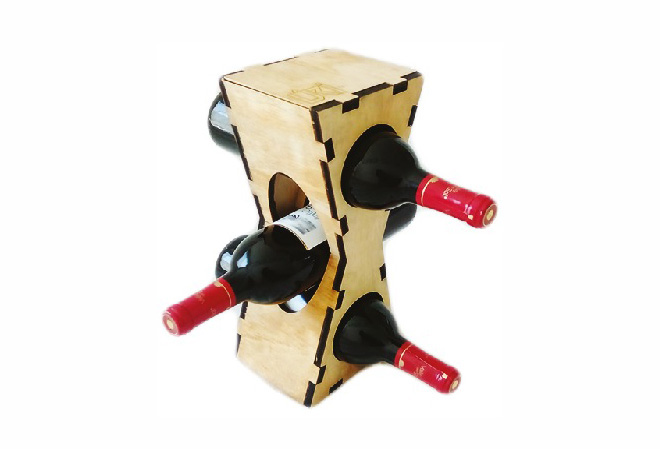 wine rack organizer module wood woodwork package MODULOS vino cava empaque