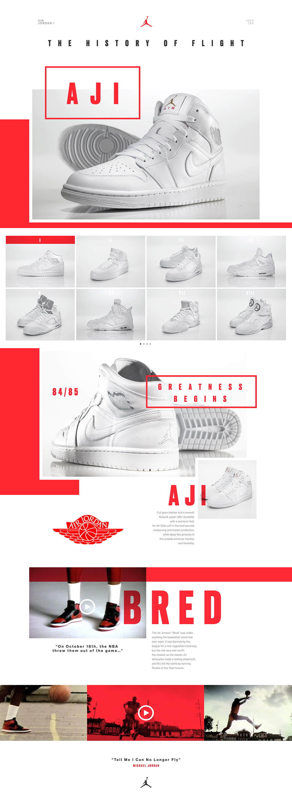 AJ history Michael Jordan Nike shoes sports basketball