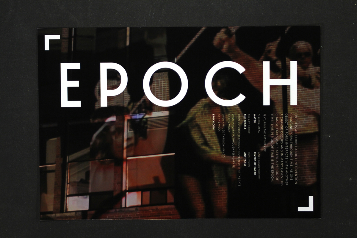 graphic design print touch thermochromic Liquid Crystal Epoch Exhibition 