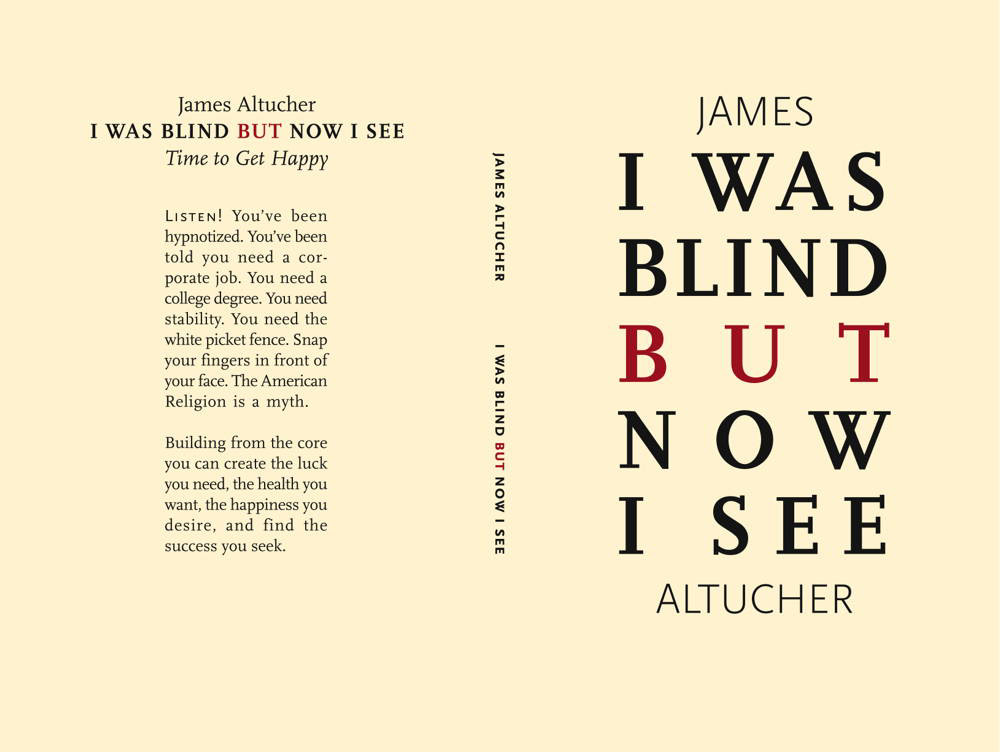 James Altucher book design