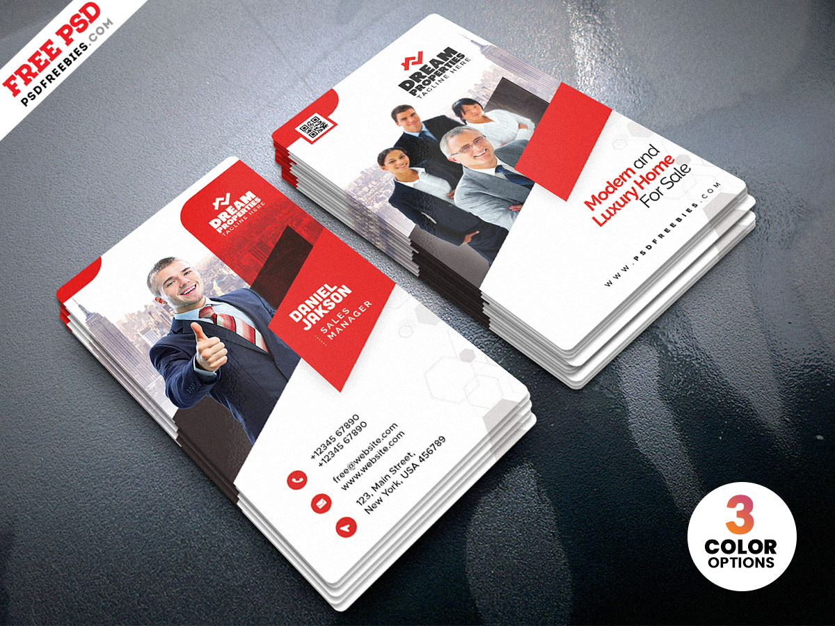 business card Corporate Design Creative Design free design free psd photoshop psd psd template vertical business card visiting card