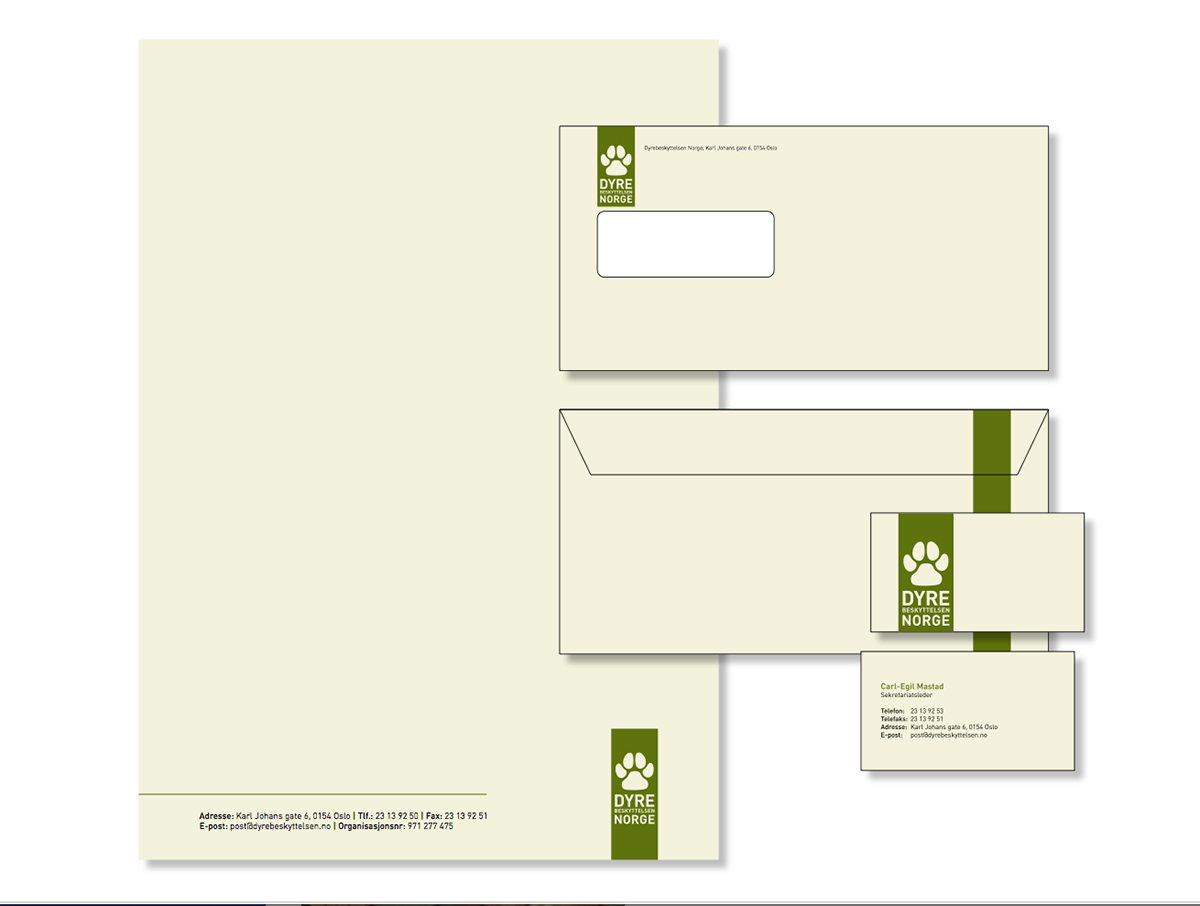 webpage  envelope  business card  letterhead  logo