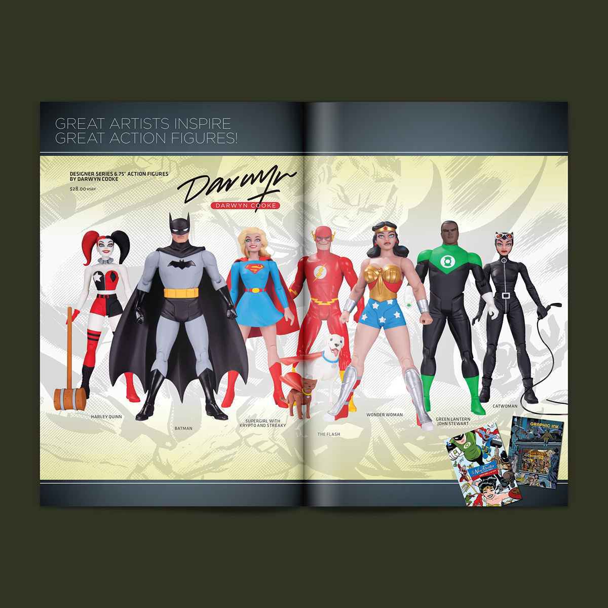 batman catalog collectibles comic books comics DC Collectibles Dc Comics superman toys wonder woman