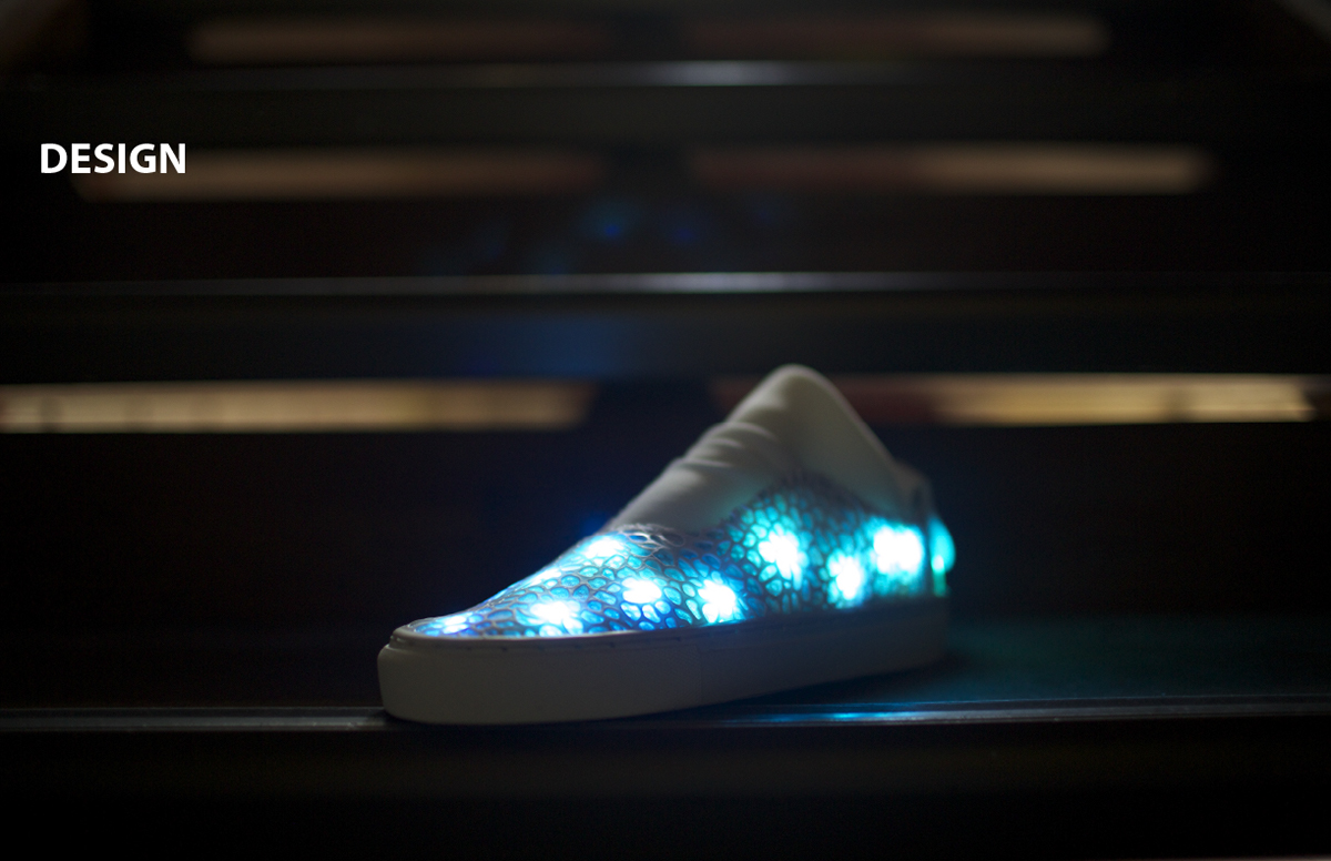 sneakers communication led design light app
