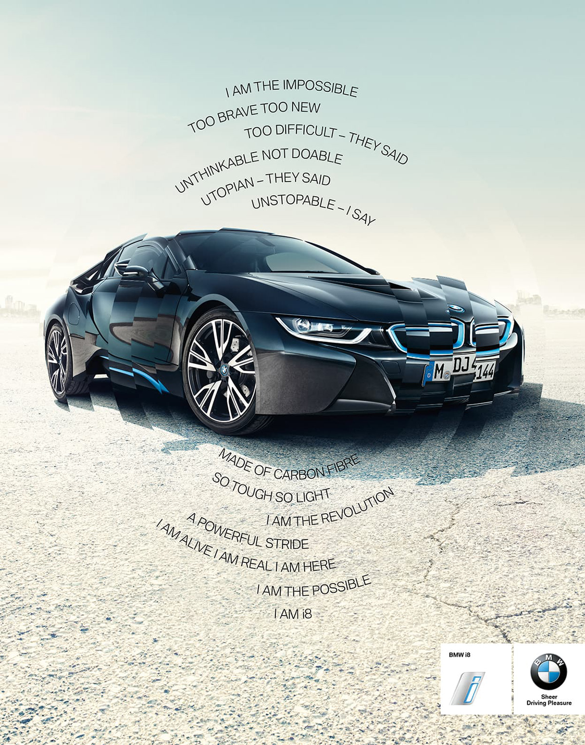 BMW campaign gusnavsant I8 selviceplan