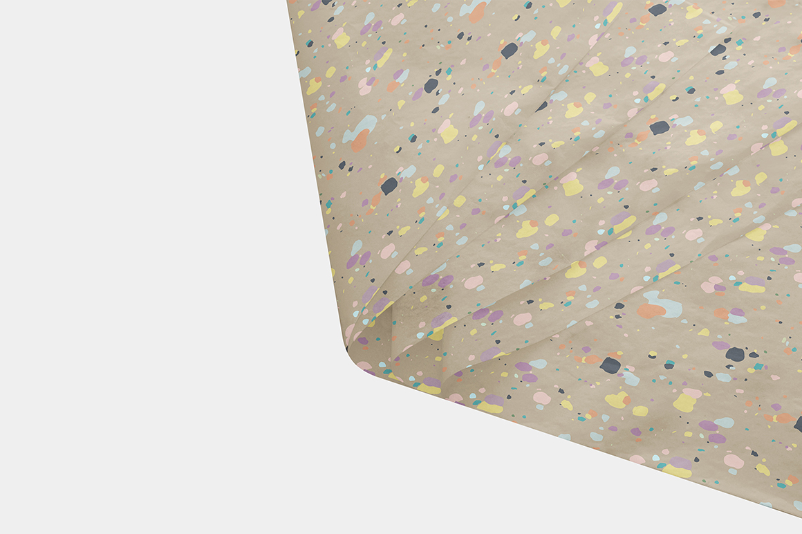 Terrazzo flecked floors flooring surface design pastel pink seamless pattern vector download