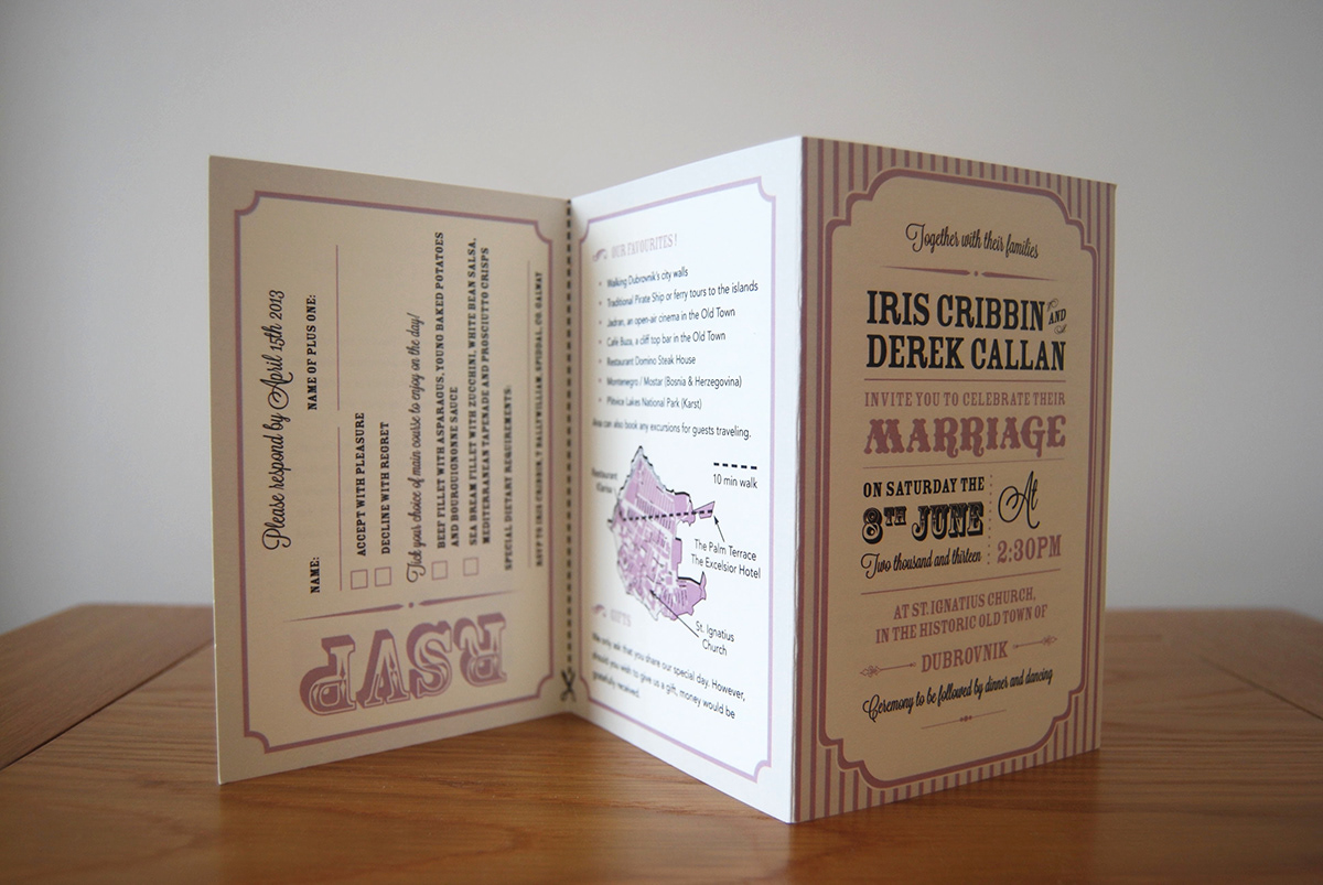wedding invitation  graphic design  typography