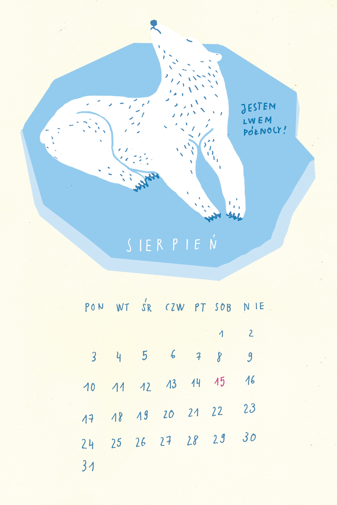 calendar animals Arctic
