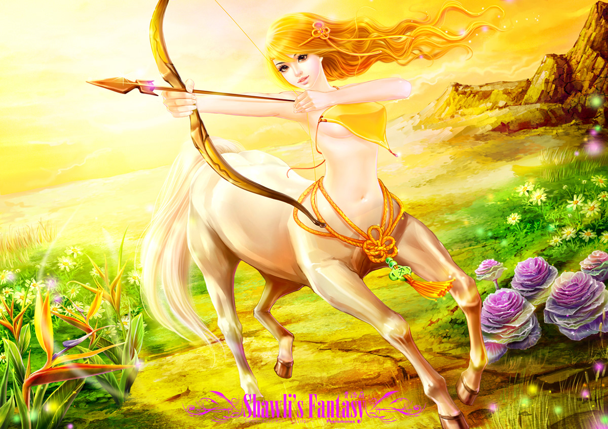 Horoscope calendar zodiac Astrology mythology Mythological nymph Fairies fairytale fairy birth sign Birthday fire animal star