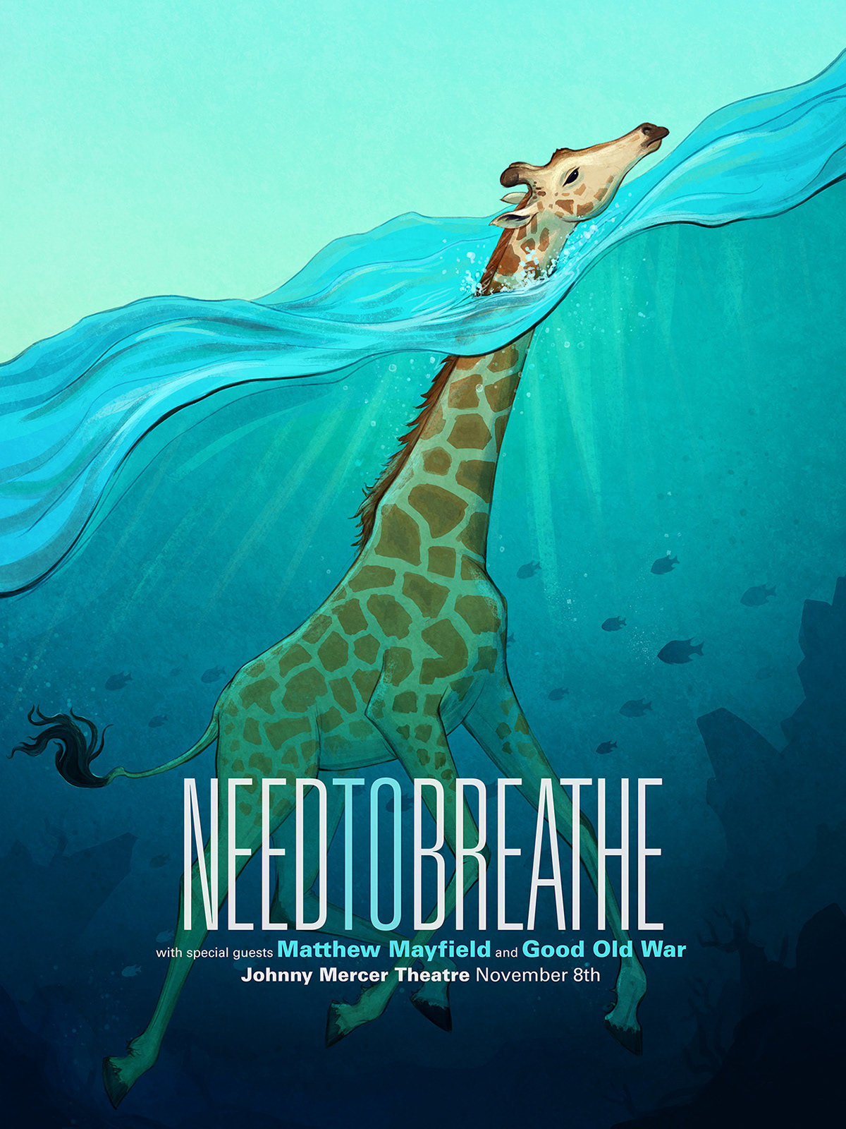 giraffe breathe water Drowning sinkin swimming staying afloat