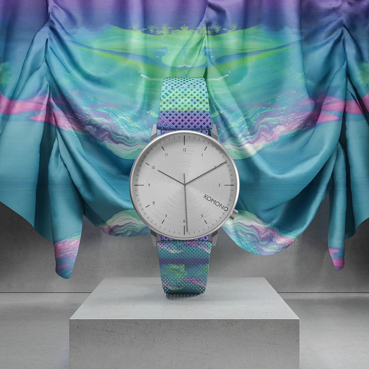 komono Watches set 3D colorful watch