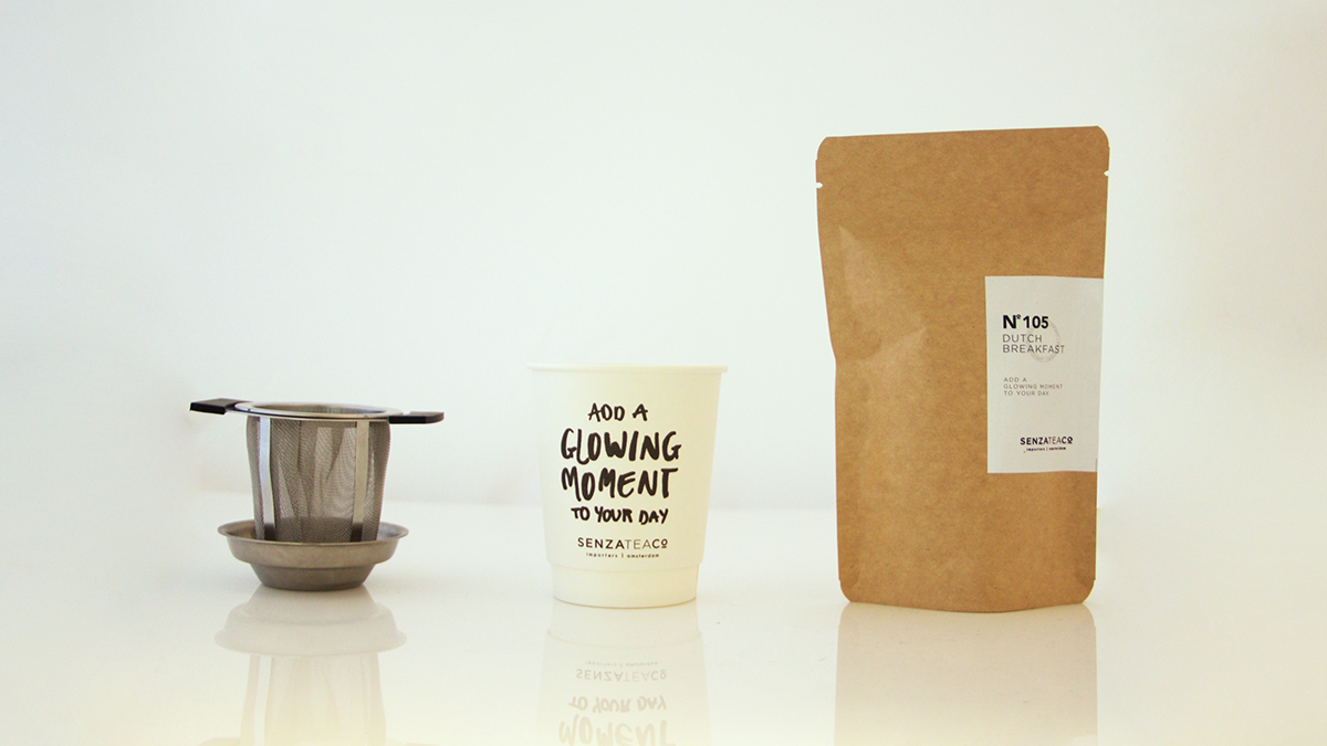 Tea Packaging senza tea company nadine froughi