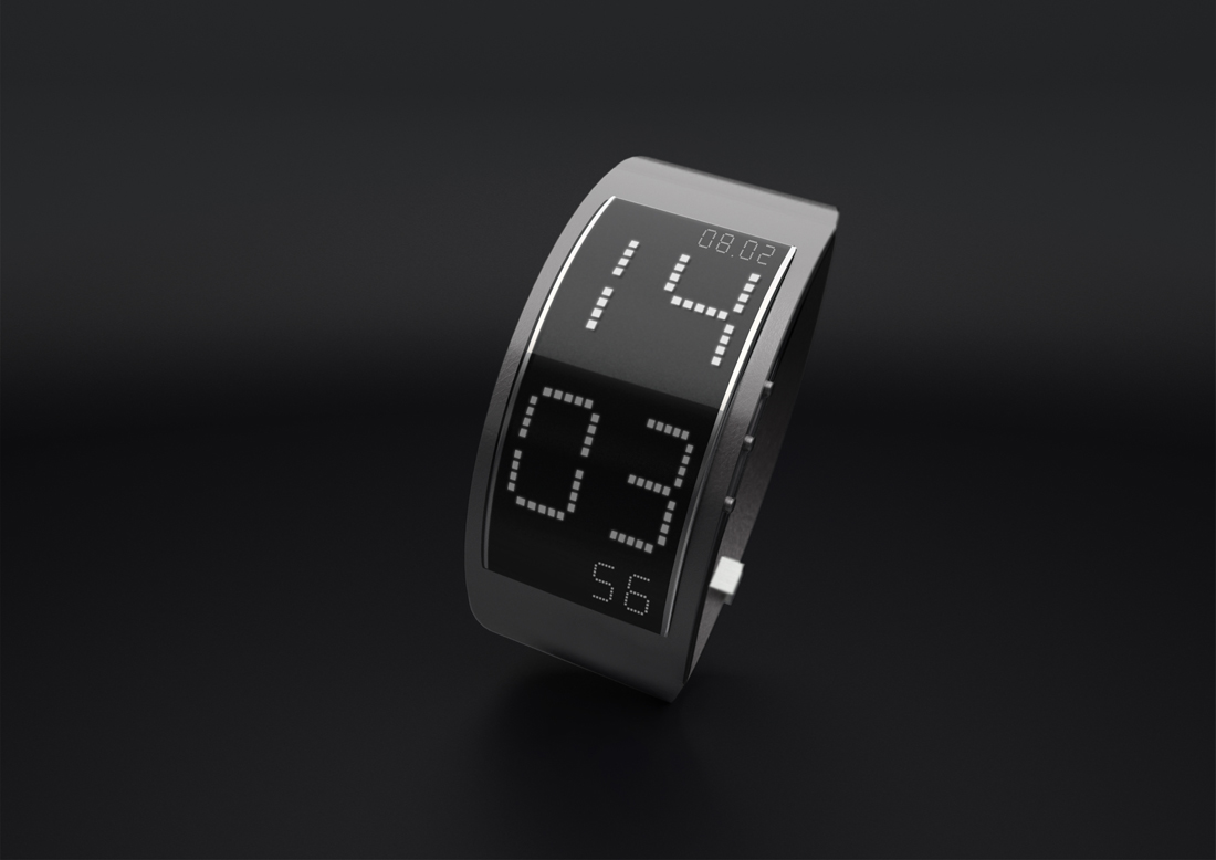 watch design product design  industrial design  jewel ePaper leather aluminium