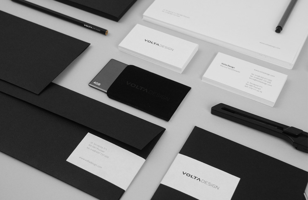 Interior design black White Webdesign Logotype studio