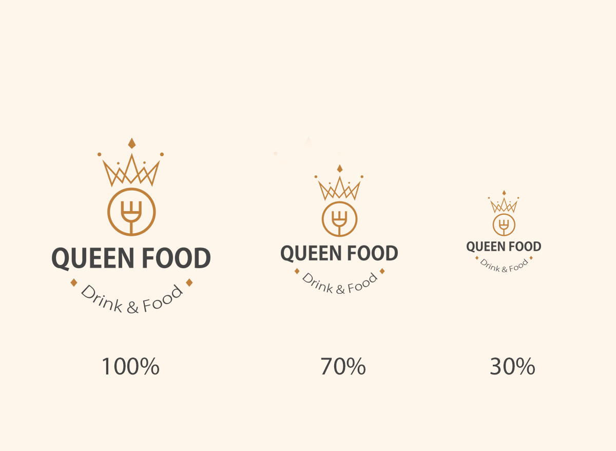Food  KSA healthy food dubai logo Queen food