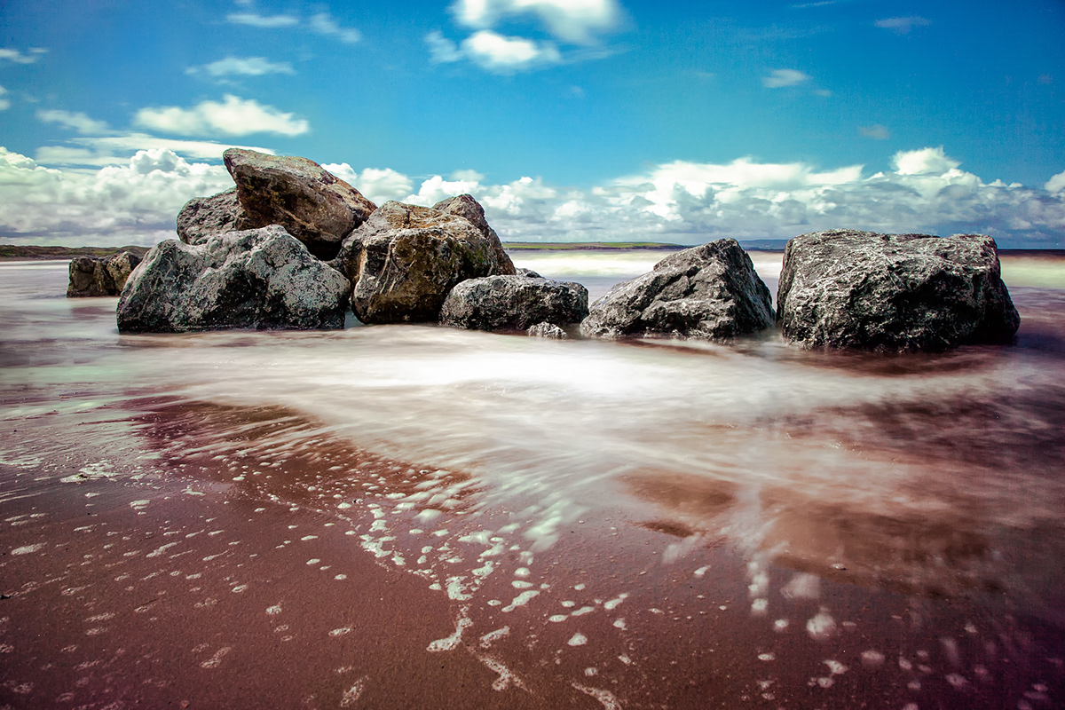 Landscape photoshop postproduction retouch Travel  Lifestyle Ireland Dingle  kerry west coast