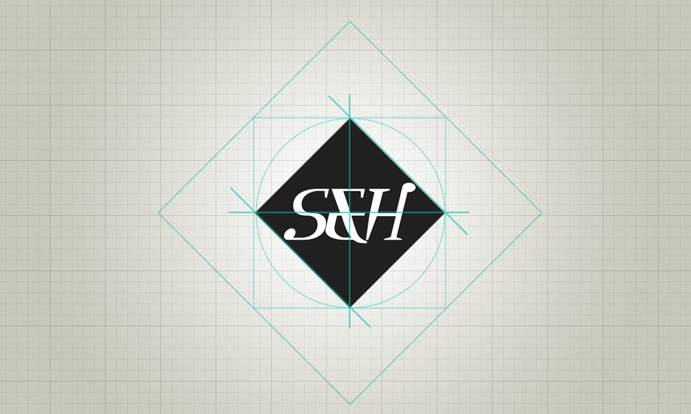 identity logo SH Sept sept & hazard mongolian brand ankhbayar hazard Web s&h agency