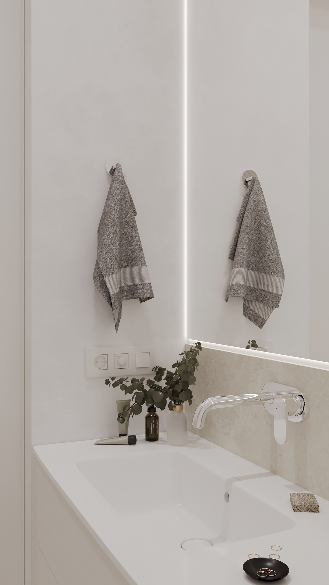 дизайн дизайн интерьера bathroom bathroom design visualization interior design  3ds max Render