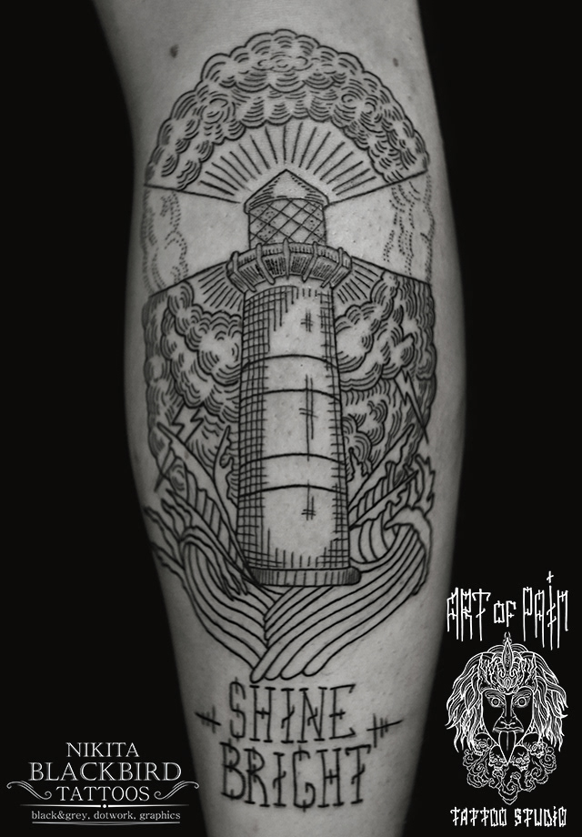 23 Bright Lighthouse Tattoos To Gaze Into • Body Artifact