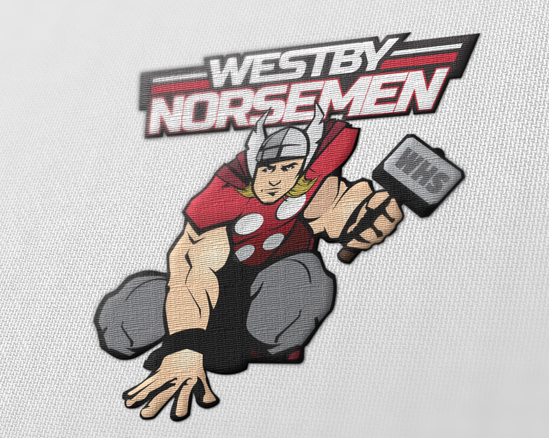 Mascot  Norsemen Vector Character Logo  viking