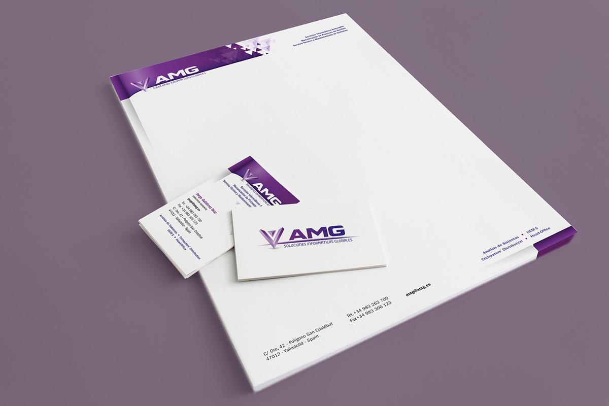 diseño design logo imagen corporativa Corporate Identity tarjeta business card papel carta letterhead Sobre envelope Carpeta folder