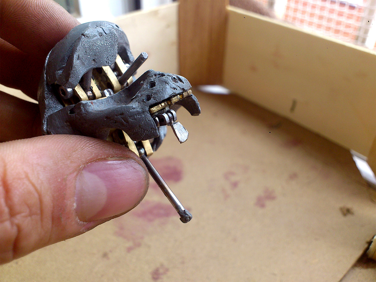 stopmotion  stop  motion  animation  mech  head  puppet