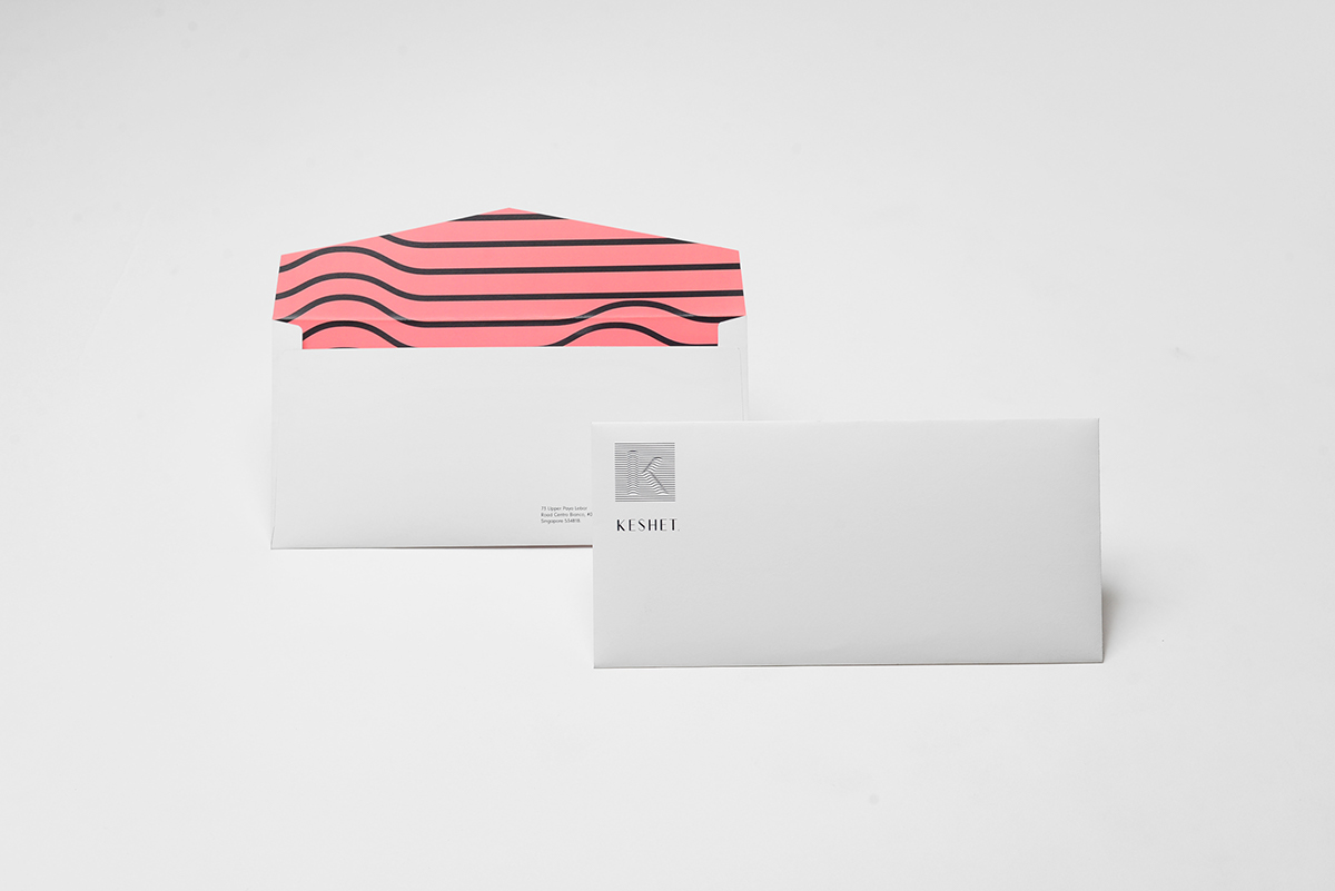 rainbow logo elegant minimalist minimal pink stripe pattern timeless Colourful  Logotype japanese design contemporary modern