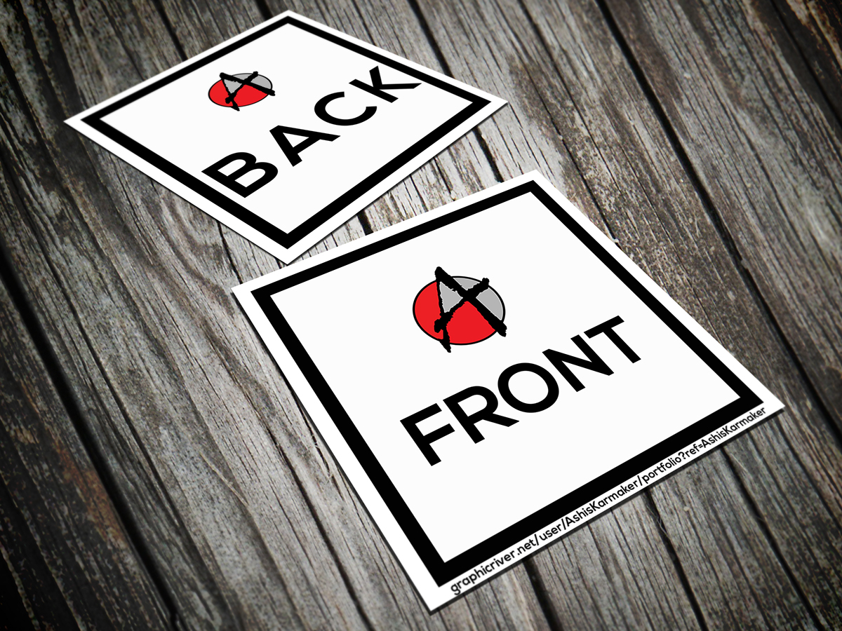 mock-up mockups Mockup square presentation business card 2 Sided free download