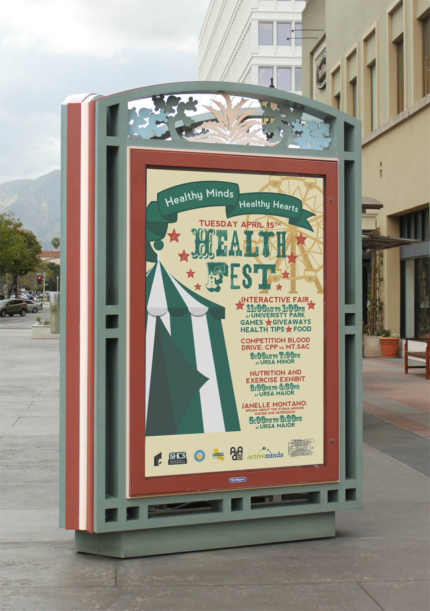Cal Poly Pomona health fest wellness center SHCS event promotion